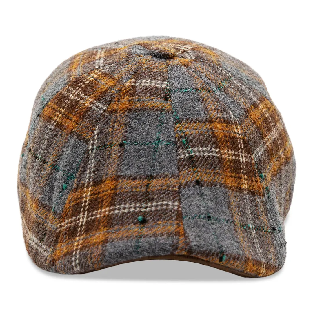 Hatsfashion-The Autumn Rose   Cap - Autumn Plaid