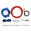 Amplifier Installation Wires 2000W Car Power Amplifier Wiring Kit 8GA Auto Parts