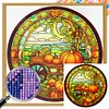 Pumpkin - Square AB Drills Diamond Painting(35*35cm)