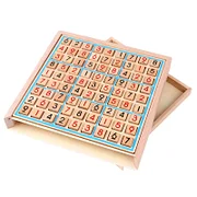 木制数独九宫格游戏棋 小学生逻辑思维儿童早教益智桌游棋盘玩具