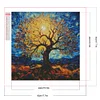 (40*40cm)Tree - Square AB Drill Diamond Painting
