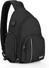 BAIGIO Multifunktional Kamerarucksack Kamera Sling Brusttasche Kameratasche Spiegelreflex Fotorucksack Wasserabweisend Fototasche Kamera Rucksack Tasche für Objektiv Canon Sony Nikon SLR DSLR