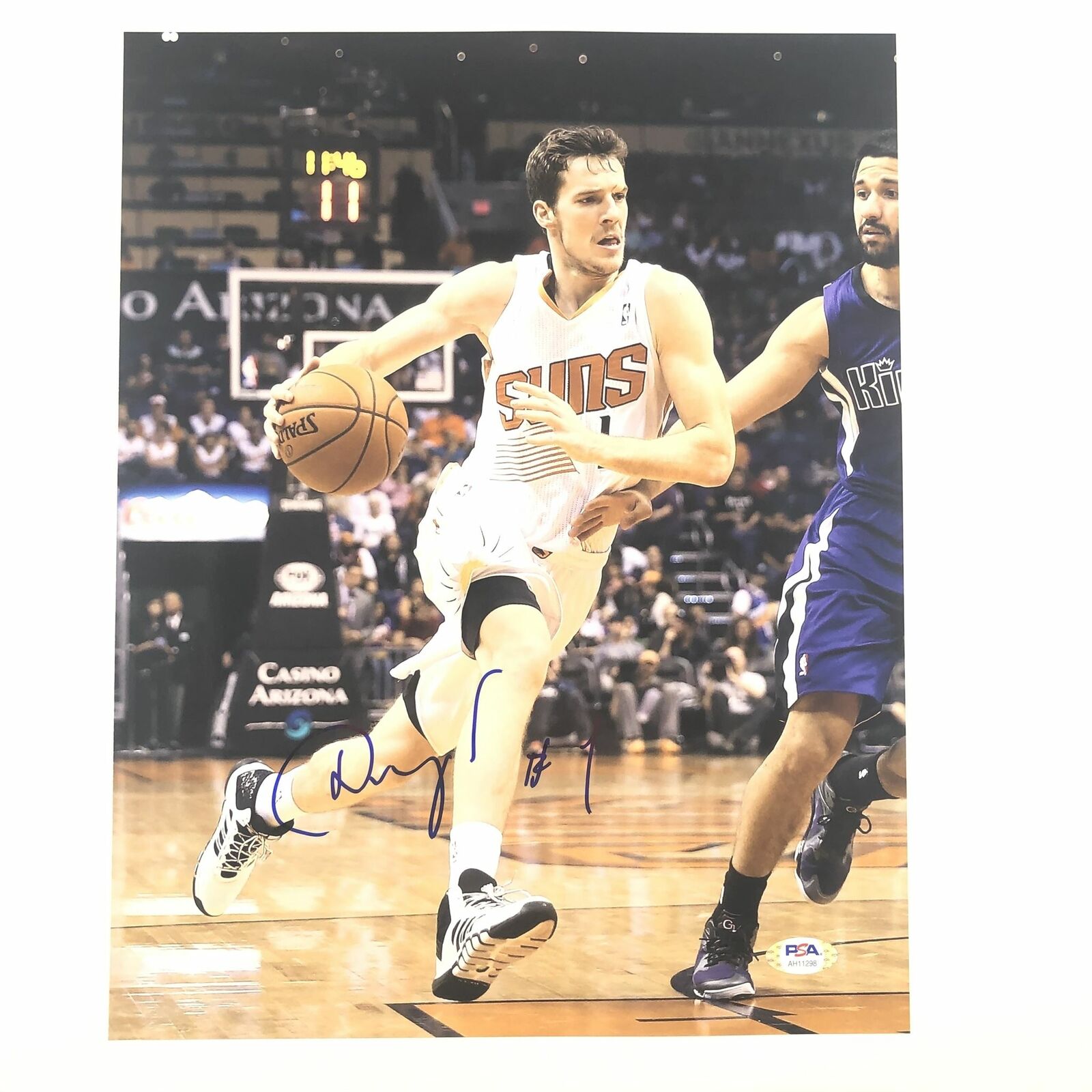 Goran Dragic signed 11x14 Photo Poster painting PSA/DNA Phoenix Suns Autographed Heat