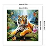 (Counted/Stamped)Tiger-11CT Cross Stitch 40*40cm/15.75*15.75in