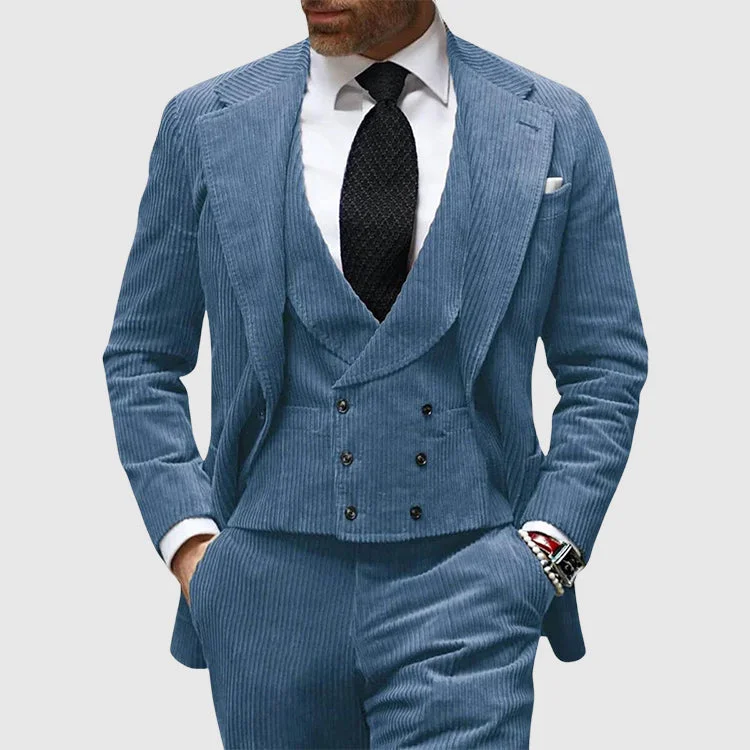 Roberto Russo Gentleman Corduroy Blazer QueenFunky