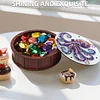 DIY Purple Octopus Diamond Painting Snack Box Kit Art Decor for Handmade Decor
