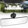 Rear View Mirror,Universal Anti-glare HD Adjustable Car Panoramic Rear View Mirror with Suction Cup(Widen the Field of View-Sector/Trapezoid/Rounded Rectangle)
