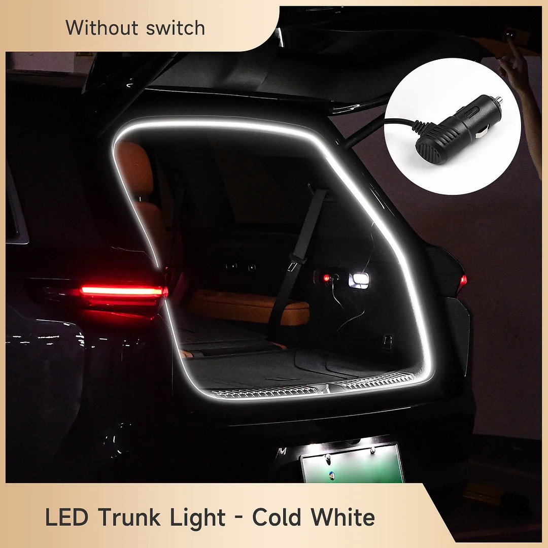 Car magnetic automatic induction trunk light