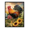 (Counted/Stamped) 11CT Cross Stitch - - Chicken And Sunflower 40*50cm/15.7x19.7in