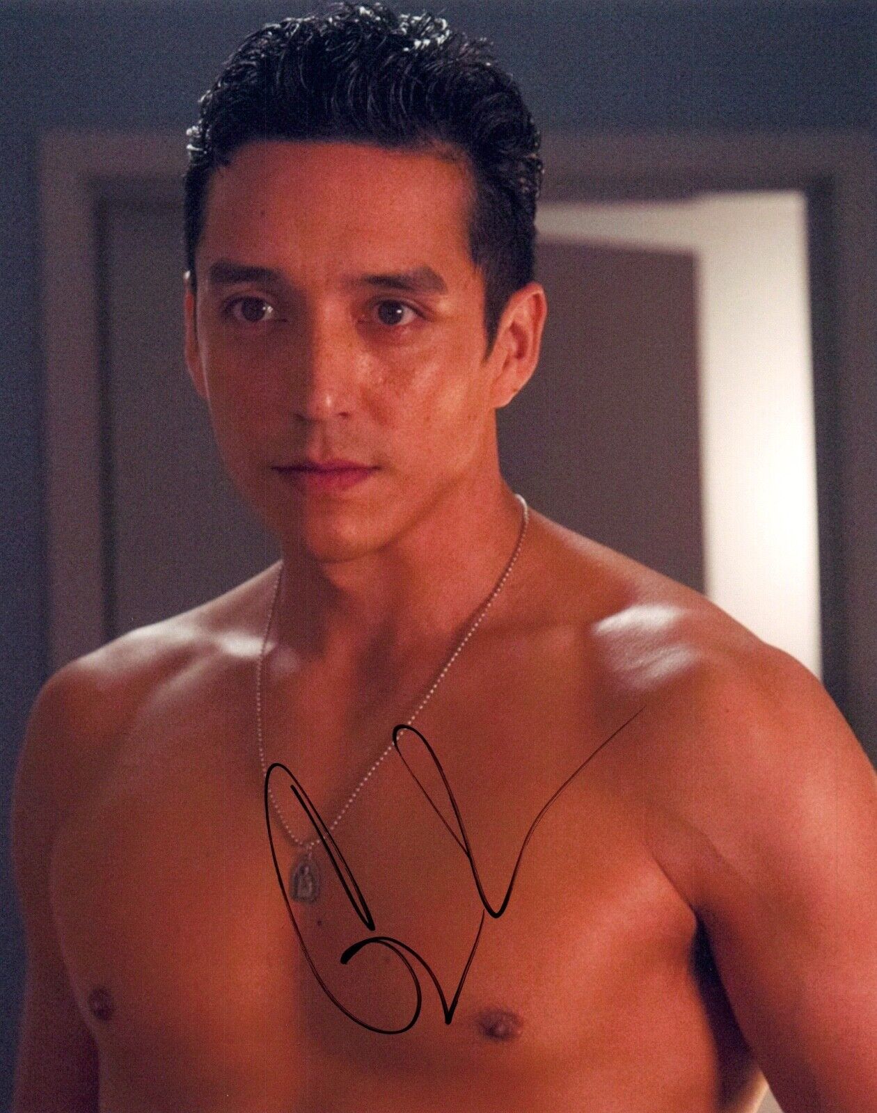 Gabriel Luna Signed Autograph 8x10 Photo Poster painting TERMINATOR Actor Hot Shirtless COA