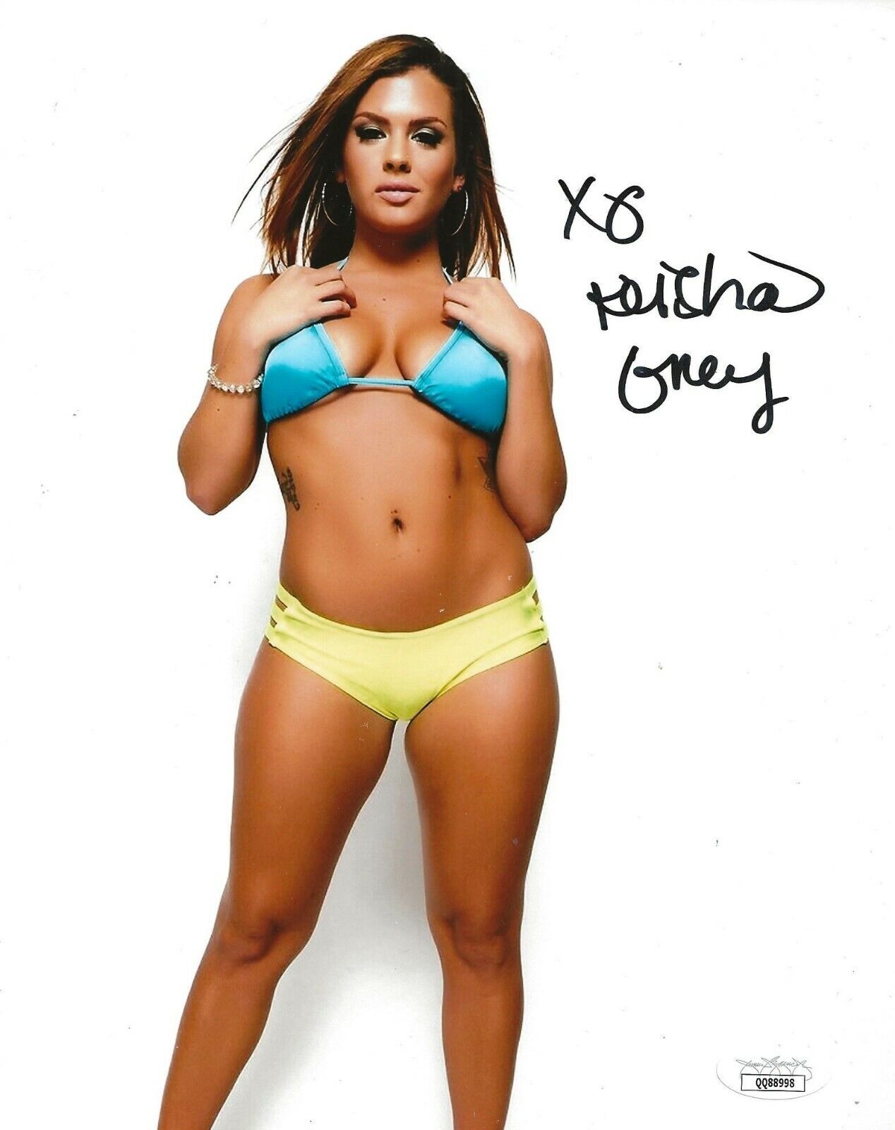 Keisha Grey Adult Video Star signed Hot 8x10 Photo Poster painting autographed 23 JSA Certified