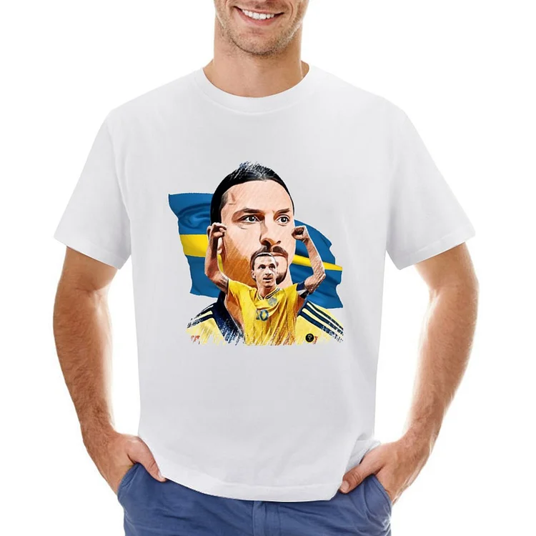 Zlatan Ibrahimovic Inspired Men's Soccer Culture Tee