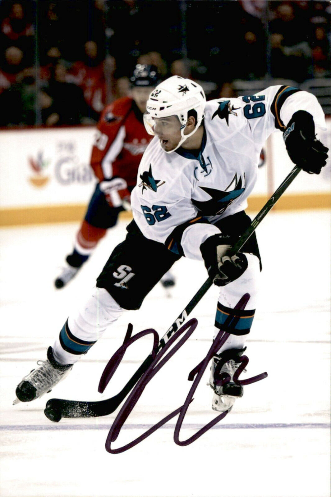 Kevin Labanc SIGNED autographed 4x6 Photo Poster painting SAN JOSE SHARKS #2