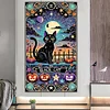 (45*75cm)Cat - Full Square Drill Diamond Painting