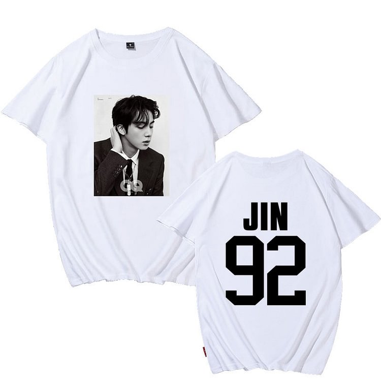 BTS JIN Photo Candy Color T-shirt