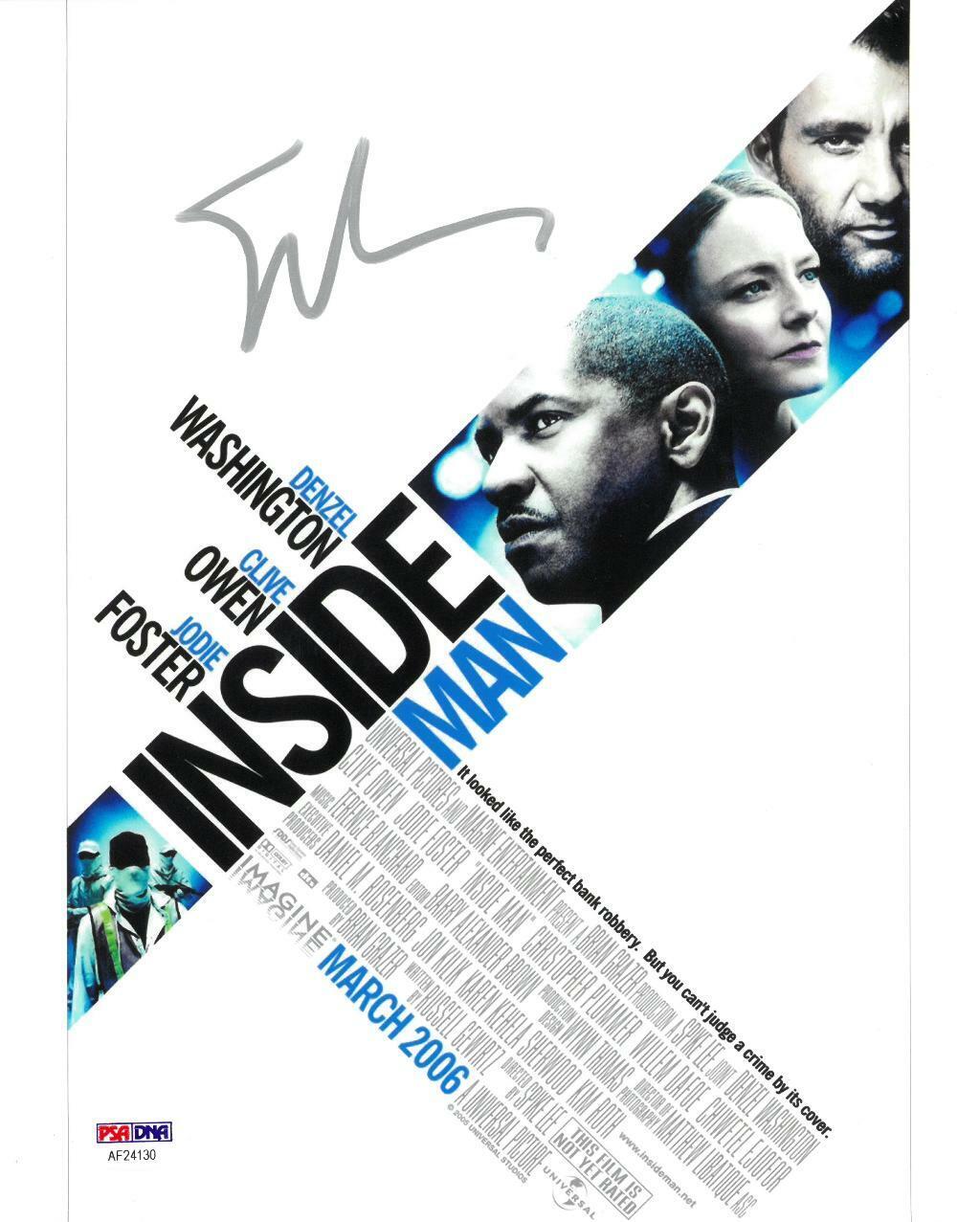 Spike Lee Signed Inside Man Authentic Autographed 8x10 Photo Poster painting PSA/DNA #AF24130