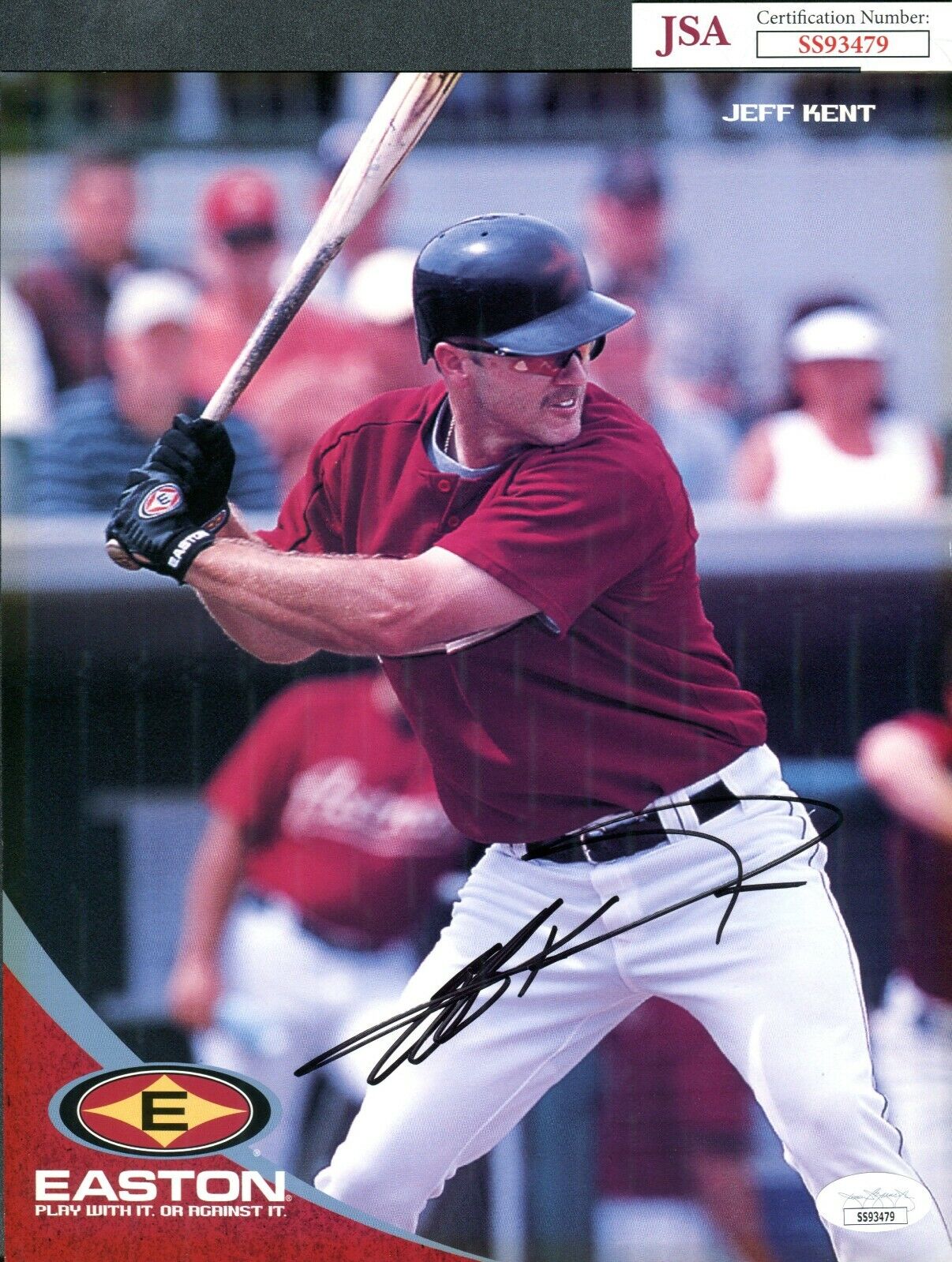 JSA Jeff Kent Autographed Signed AUTO 8x10 Photo Poster painting Houston Astros TRB 869