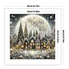 Christmas Scenery-14CT Stamped Cross Stitch 40*40cm/15.75*15.75in tapestrymarket