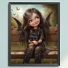 uk.everydayedeals (Limited Stock)Cross Stitch - 11ct Counted - Fille elfe (40*50cm)