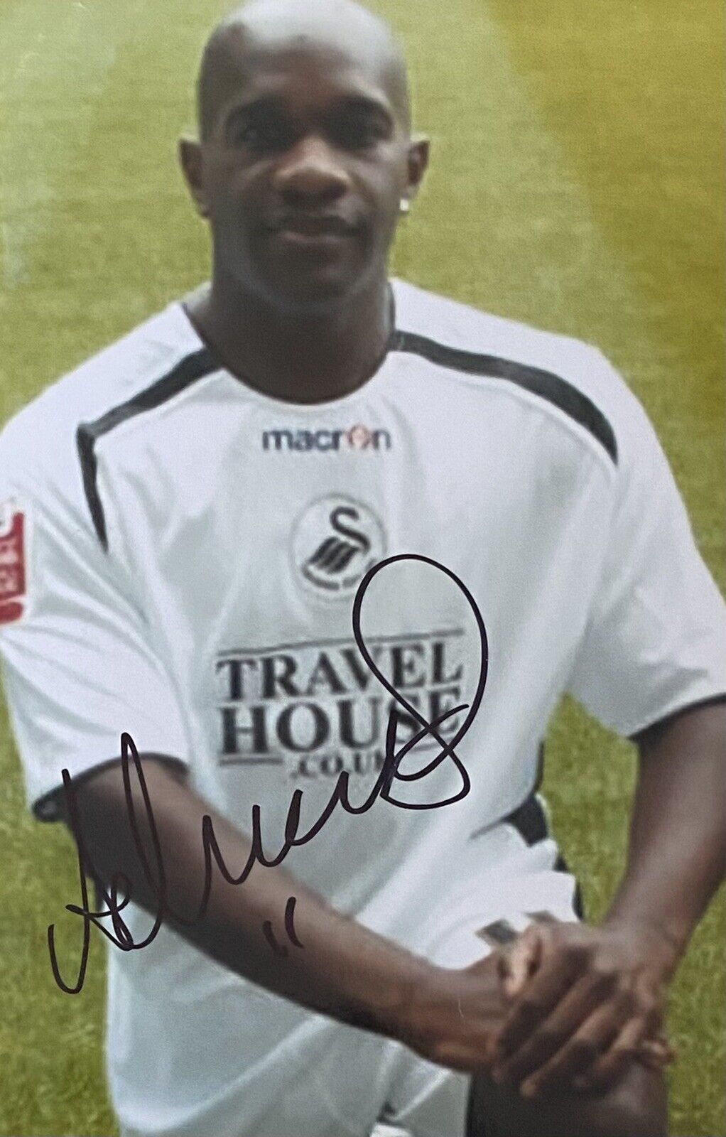 Adrian Forbes Genuine Signed Swansea City 6X4 Photo Poster painting