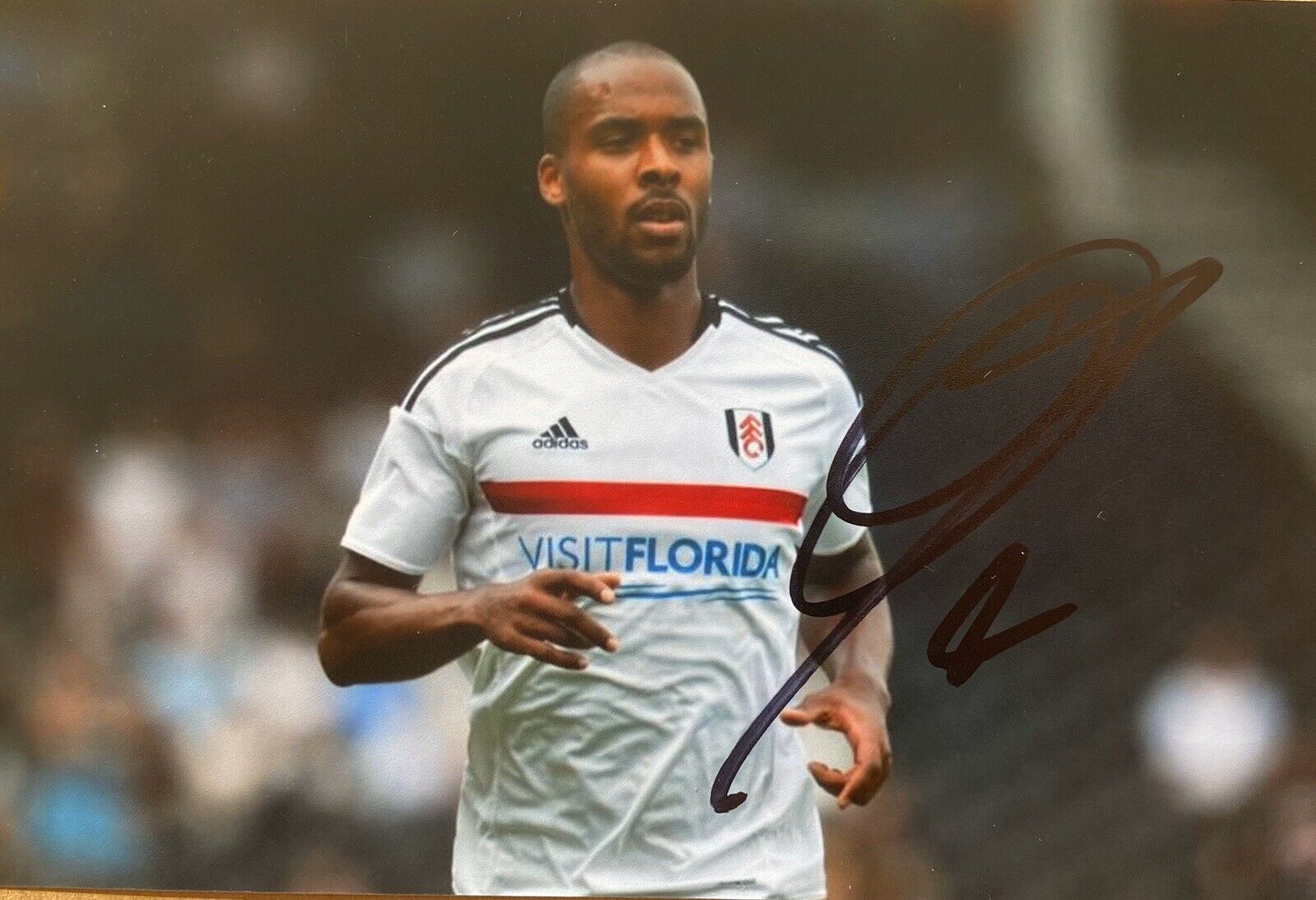 Denis Odoi Hand Signed 6X4 Photo Poster painting - Fulham 4