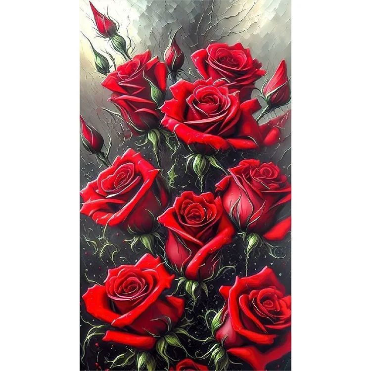 Full Round Diamond Painting - Rose 40*70CM