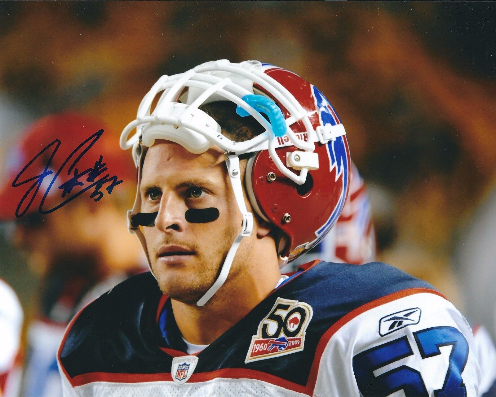 Signed 8x10 JON CORTO Buffalo Bills Autographed Photo Poster painting w/COA