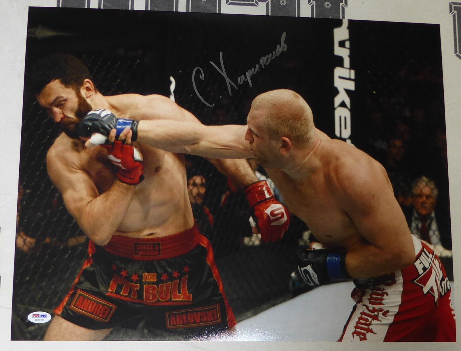 Sergei Kharitonov Signed 16x20 Photo Poster painting PSA/DNA StrikeForce Pride FC Picture Auto 4