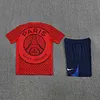 2025/2026 Psg Paris Pre-Match Training Red Shirt+Shorts 1:1 Thai Quality