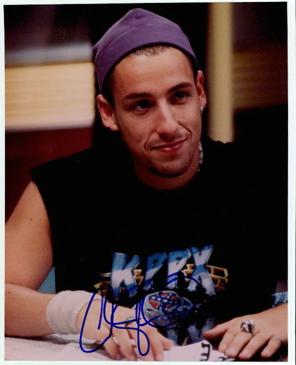 Adam Sandler in-person signed 8x10 Photo Poster painting