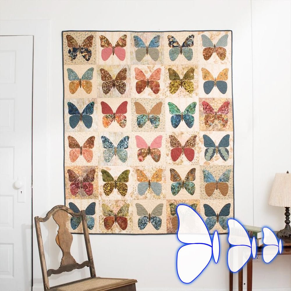 Pretty Butterfly Templates Set
