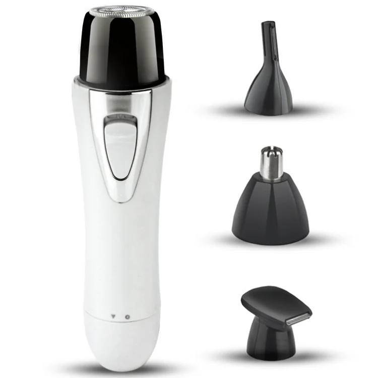 4 In 1 Women's Painless Compact Electric Facial Hair Epilator Remover