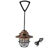 LED Camping Hanging Lamp USB Charging IPX4 Waterproof Lantern for Hiking Fishing