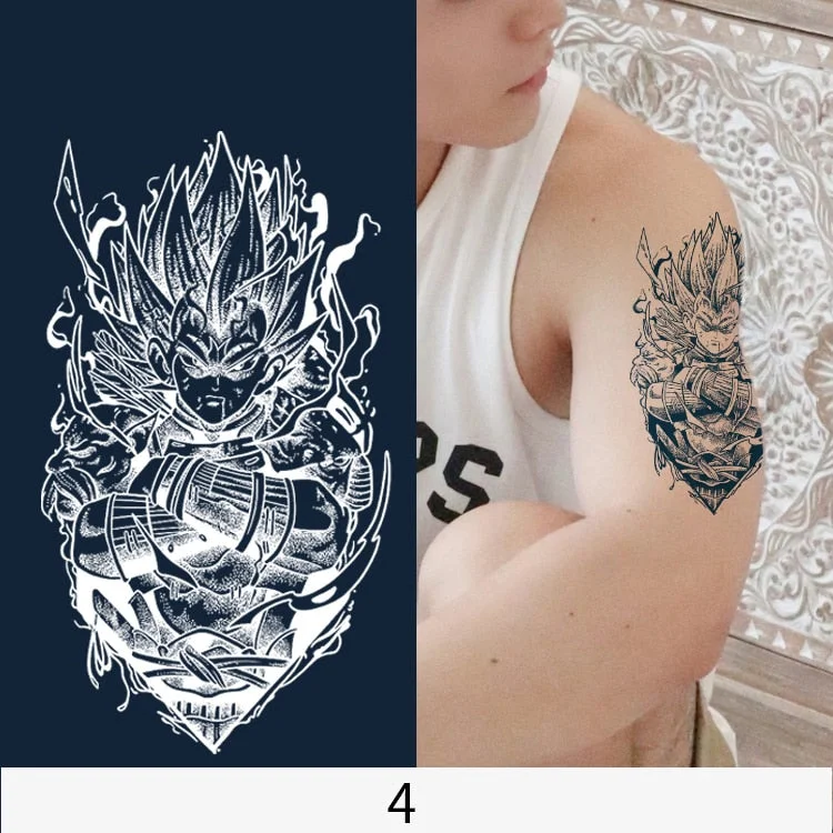 Basketball Anime Flower Butterfly Text Art Festival Cute Cool Waterproof Full Body Arm Men and Women Natural Temporary Tattoos