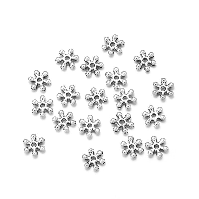 100 Pcs/package Minimalist Solid Color Alloy Plating Jewelry Accessories