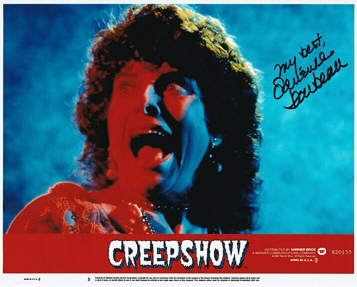 Adrienne Barbeau REAL hand SIGNED Creepshow Movie Photo Poster painting #2 COA Autographed