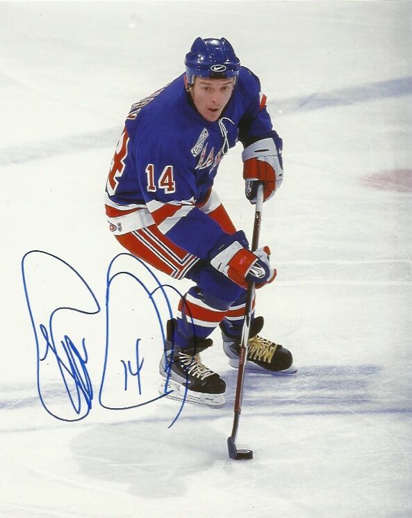 New York Rangers Theoren Fleury Autographed Signed 8x10 Photo Poster painting COA