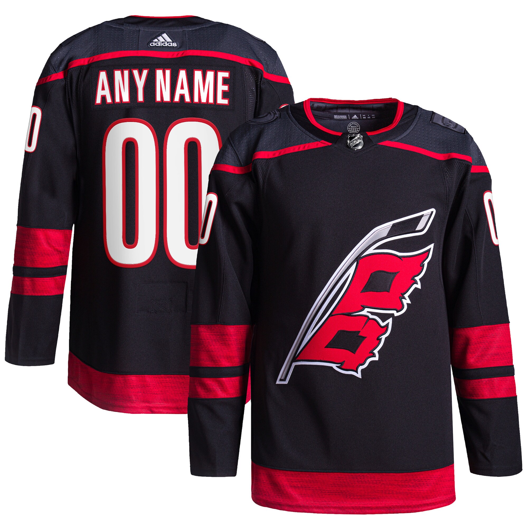 Carolina Hurricanes   Home  Primegreen  Custom Jersey – Black mysite