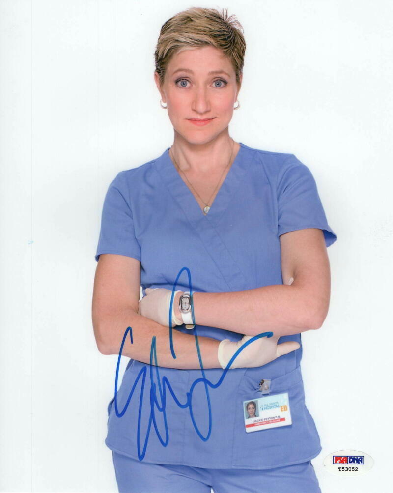 EDIE FALCO SIGNED AUTOGRAPH 8x10 Photo Poster painting - THE SOPRANO STAR, NURSE JACKIE PSA