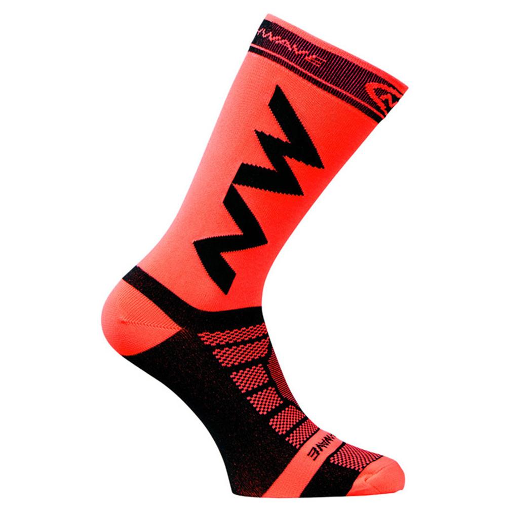 

Outdoor Sports Letter Decor Soccer Socks Men Cycling Running Socks (Orange), 501 Original