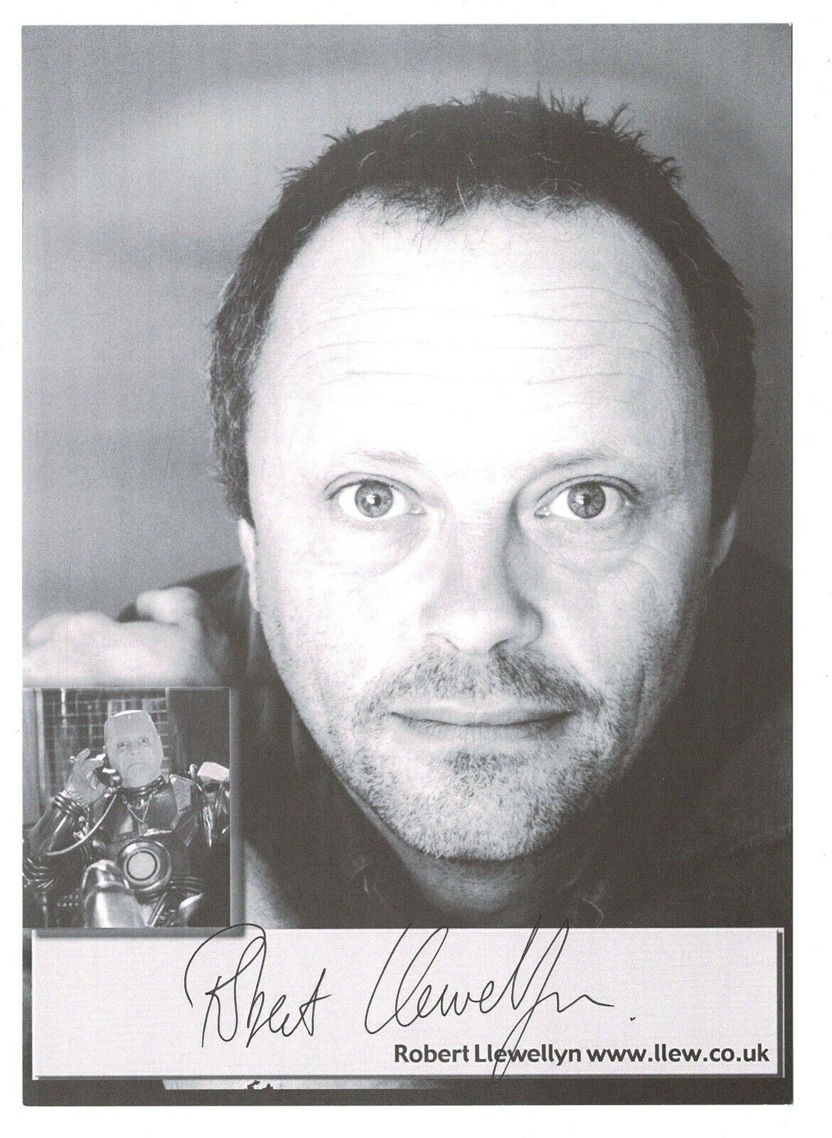 Robert Llewellyn signed autographed Photo Poster painting! AMCo! 14651