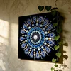 DIY Pearl Painting Mandala for Home Wall Decor with Frame(25x25cm)