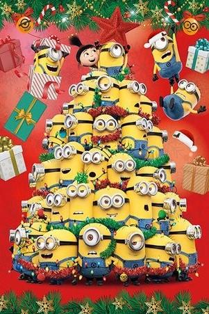 

Minions Christmas Tree – Paint By Numbers - 40*50CM, 501 Original