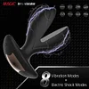 Anal Electric Shock Expansion 8 Modes Double Head Vibrator Vibrating Massager
