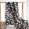 Stylish Cow Pattern Autumn Winter Shawl Scarf