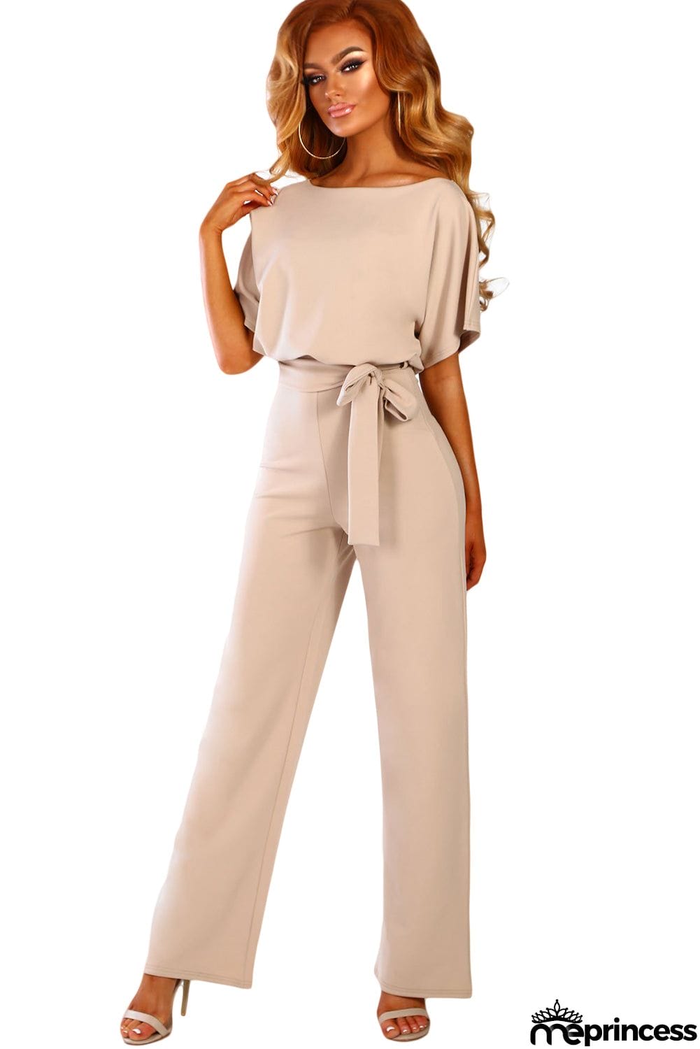 Oh So Glam Belted Wide Leg Jumpsuit