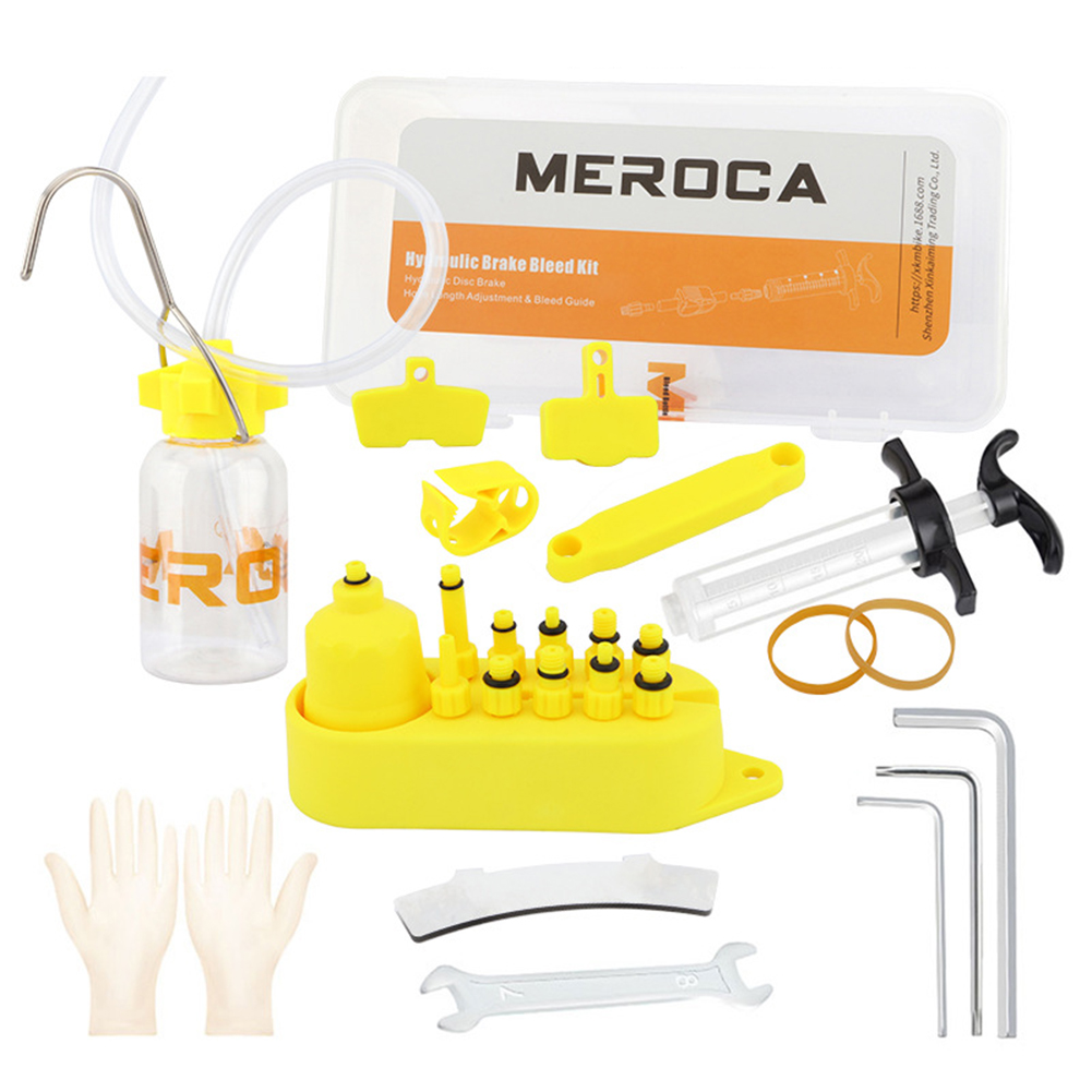 

Bicycle Hydraulic Disc Brake Oil Bleed Kit Mountain Bike Brake Repair Tools, 501 Original