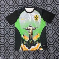 2025-26 Brazil - Goddess Color-Blocked Green Jersey - Fan Edition