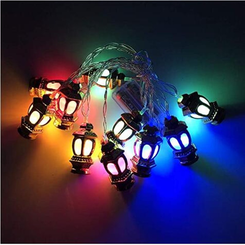 

LED Muslim Ramadan Manufacturer India Palace-Curtain String Night Light, Golden stereo palace lamp - color, 501 Original