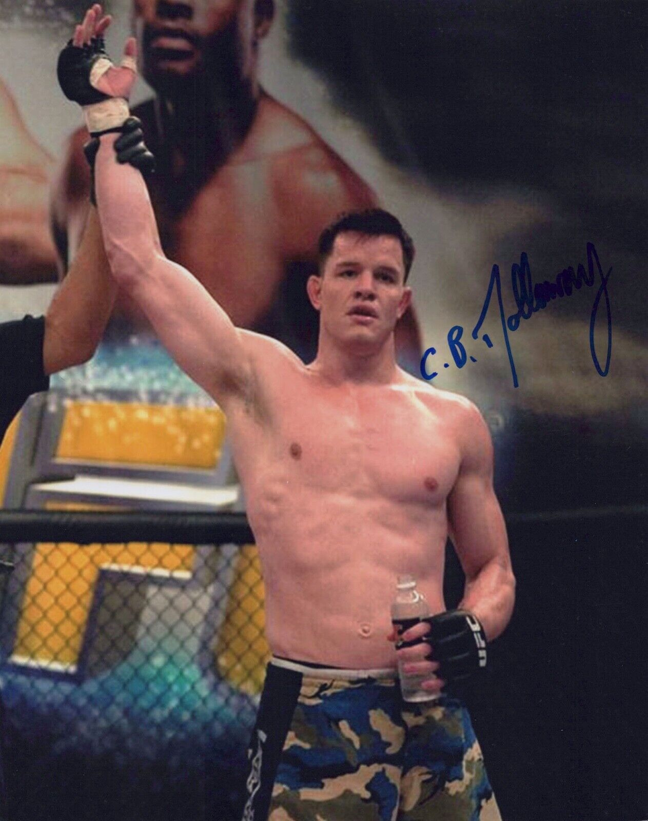 C.B. DOLLAWAY signed Autographed UFC